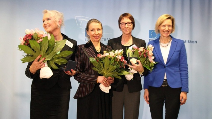 Verleihung des Europäischen Bürgerpreises mit Dr. Angelika Niebler, Co-Vorsitzende der CDU/CSU-Gruppe im Europäischen Parlament, Berlin 02.02.2015